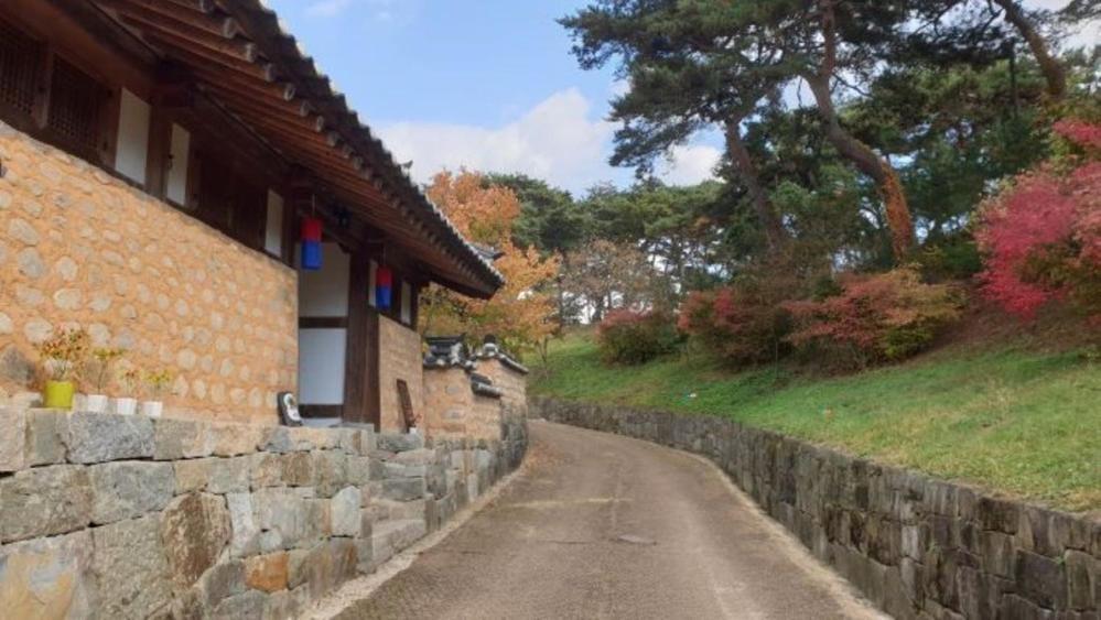 Hamyang Namgye Ilodang Hanok Stay Kamer foto